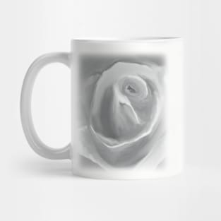 Silver Rose Mug